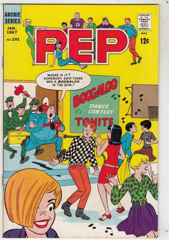 Pep An Archie Magazine #201 (Jan-67) VF+ High-Grade Archie