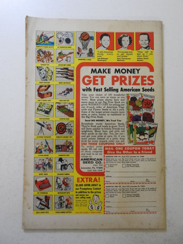 G.I. Combat #129 (1968) VG Condition cover and 1st wrap detached top staple