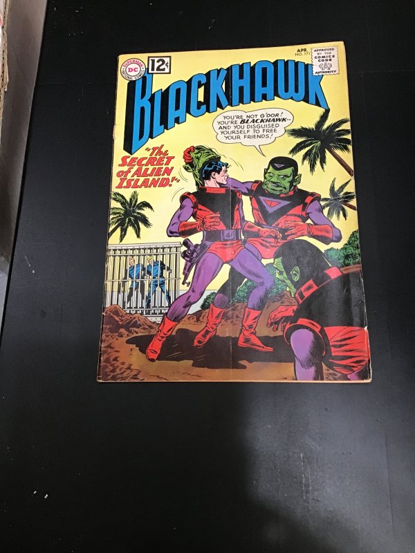 Blackhawk 171 1962 1st Alien Island Blackhawk Medicine Man Human Menagerie VG/FN