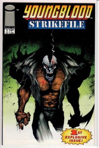 Youngblood Strikefile #1 Variant Cover (1993) 9.6 NM+