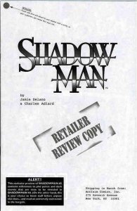 Shadowman (Vol. 2) #5 Ashcan VF/NM ; Acclaim | Retailer Review Copy