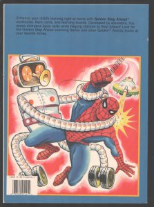 Amazing Spider-man Coloring Book 1990-Robot cover-Marvel Comics-High grade-un...
