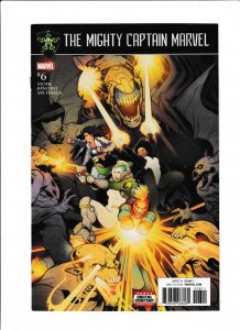 THE MIGHTY CAPTAIN MARVEL #06 (2017) ELIZABETH TORQUE | 1ST PRINT | TRADE DRESS