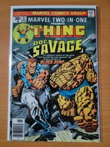 Marvel Two-In-One #21 ~ NEAR MINT NM ~ 1976 Marvel Comics