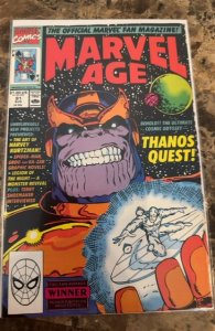 Marvel Age #91 Direct Edition (1990) Thanos 
