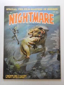 Nightmare #5 (1971) Creature of The Deep! Beautiful VF- Condition!