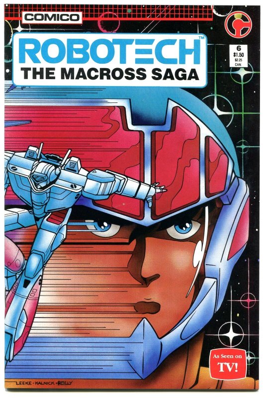 Robotech The Macross Saga #6 Comic Comics 1985