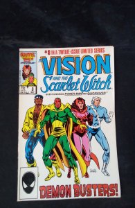 The Vision and the Scarlet Witch #8 Direct Edition (1986)