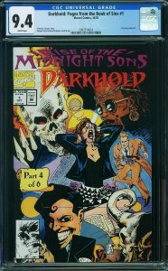 Darkhold: Pages from the Book of Sins #1 (1992) CGC 9.4 NM