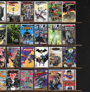 Huge Lot 140+ Comics with Batman And Robin, Supergirl, Superman & More!