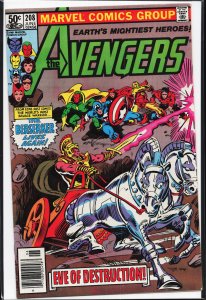The Avengers #208 Newsstand Edition (1981) The Avengers