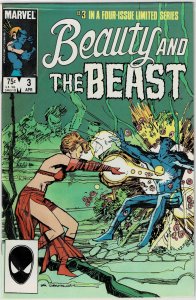 Beauty and the Beast #3 (1985) VF+, Beast and Dazzler have a lover's spat!