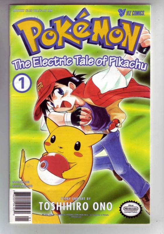 Pokemon #1 (Nov-98) VF/NM+ High-Grade Picachu, Pokemon