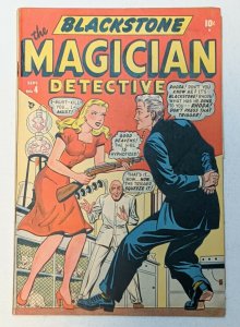 Blackstone The Magician Detective #4 (Sept 1948, Timely) VG/FN 5.0 Ken Bald art 