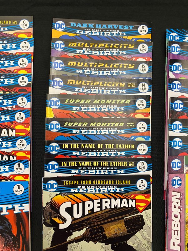 DC Rebirth: Superman by Tomasi and Gleason - 27 book lot