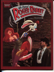 Marvel Graphic Novel: Who Framed Roger Rabbit--1989--comic Magazine