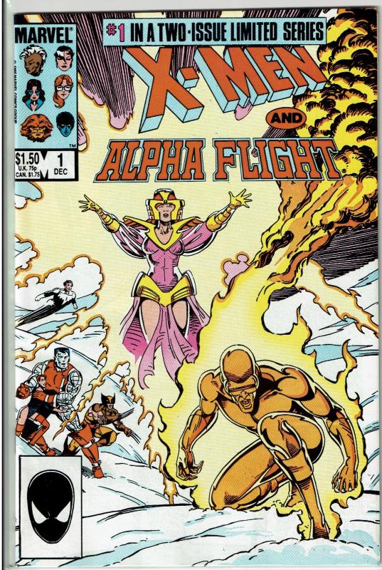 X-Men and Alpha Flight #1 and #2, 9.4 or Better