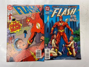 5 DC comic books Flash #320 #22 77 113 Super Powers #4 19 KM31