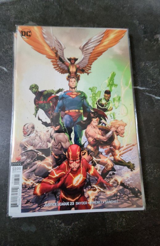 Justice League #23 Jerome Opeña Variant Cover (2019)