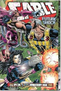 Cable #25 Holo Foil Cover Marvel Comics November Nov 1995 (VFNM)