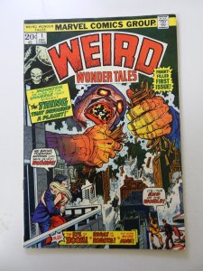 Weird Wonder Tales #1 (1973) FN- condition stains back cover