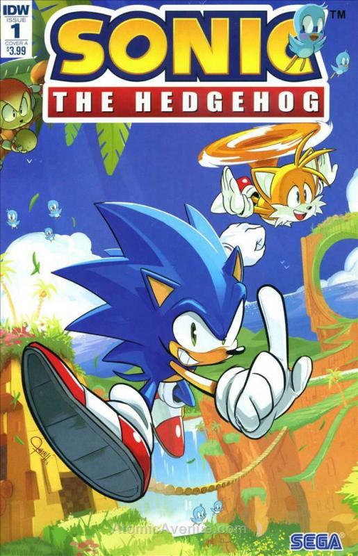 Sonic the Hedgehog (IDW) #1A VF/NM; IDW | save on shipping - details inside