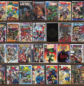 Huge Lot 140+ Comics with X-Factor, Stormwatch, Brigade, Deathmate & More!