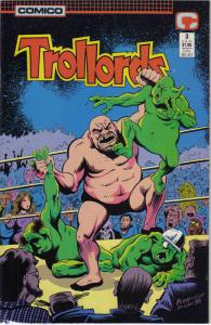 Trollords (Vol. 2) #3 FN ; COMICO | Penultimate Issue