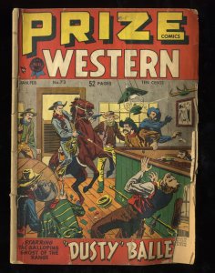 Prize Comics #73 GD- 1.8