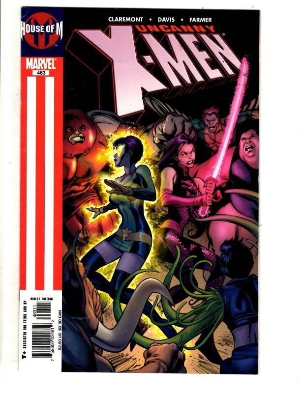 10 Uncanny X-Men Marvel Comics # 463 464 + ANN 16 17 95 96 97 98 + 01 MF2