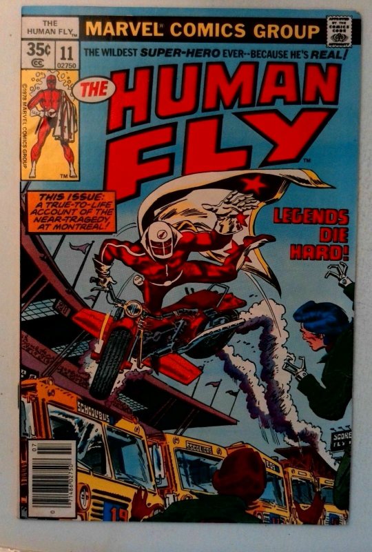 Human Fly #11 Marvel 1978 VF+ Bronze Age 1st Printing Comic Book