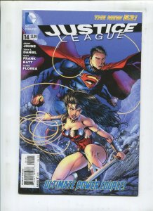 JUSTICE LEAGUE #14 - VARIANT COVER ART BY JASON FABOK! - (9.2)