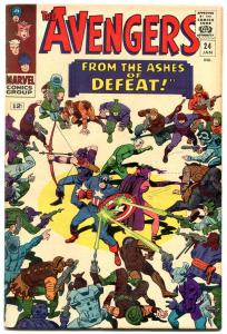 The Avengers #24 1966- Marvel Silver Age- f/vf
