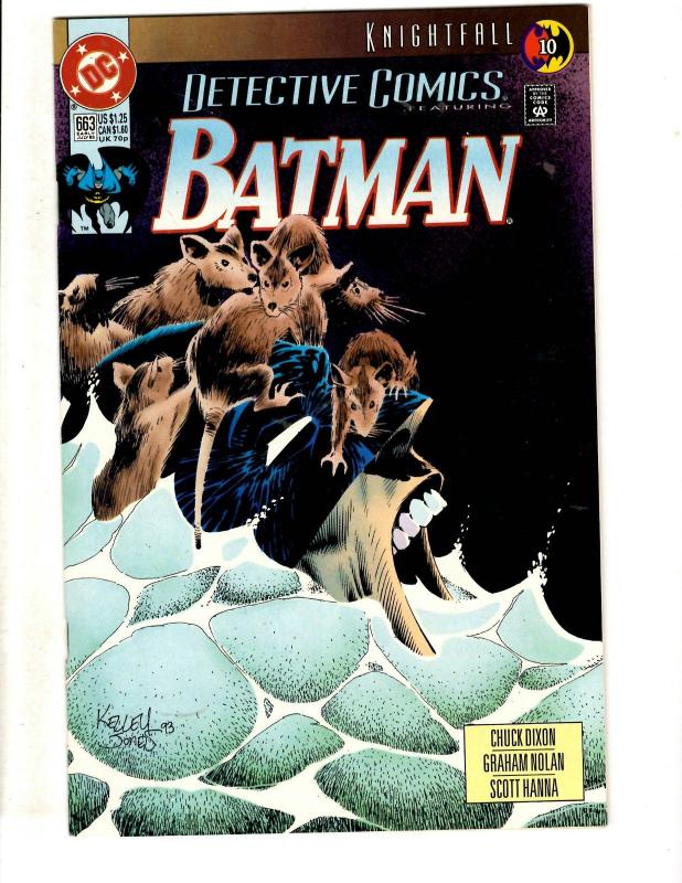 Batman Knightfall Complete DC Comics Series # 1-19 (2) 492-500 + 659 - 666 J321