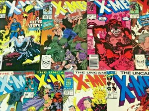 UNCANNY X-MEN#174-390 VG-VF LOT (34 BOOKS) 1985  MARVEL COMICS