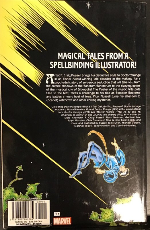 Doctor Strange What Is It That Disturbs You Stephen? TPB Marvel Comics 1st Print