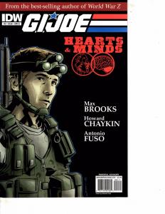 Lot Of 6 G.I.Joe Hearts & Minds IDW Comic Book #2 3 3 Variant 4 5 5 Variant MS22