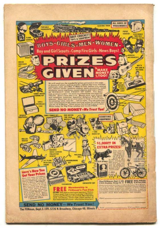 Jim Bowie Comics #16 1956- Charlton Western- 1st issue- Alamo- G/VG