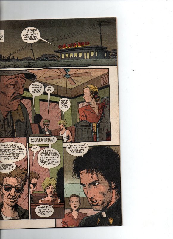 Preacher #1  - Garth Ennis - Vertigo - 1995 - VF