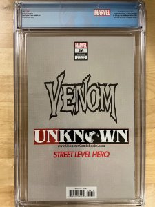 Venom #26 Kirkham Cover E (2020) CGC 9.8