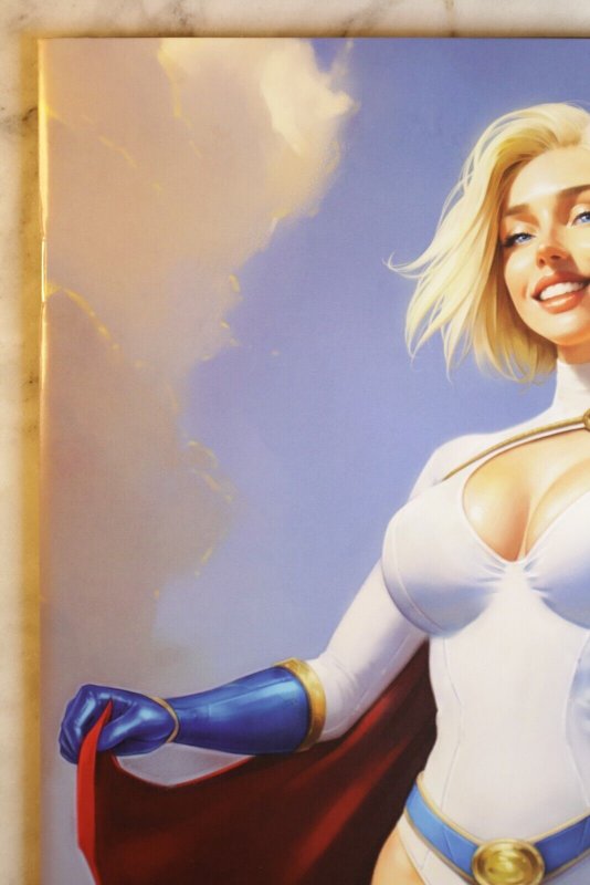 Action Comics 1053 Will Jack Power Girl Variant Trade / Virgin Set  