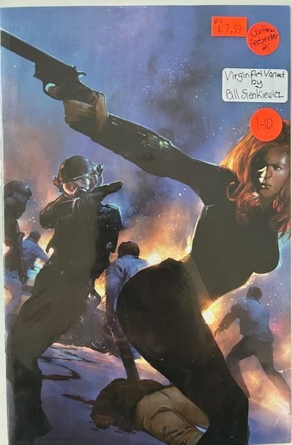 Heat Seeker Combustion #1 + #2 + #4 virgin cover variants (2024) LOT 4 issues