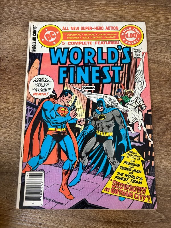 World's Finest Comics # 261 FN DC Comic Book Superman Batman 9 J454