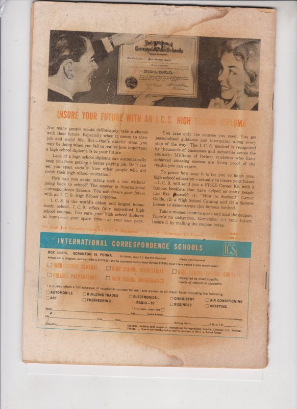 Space Adventures #45 (1962) LOW QUALITY / SEE PICS