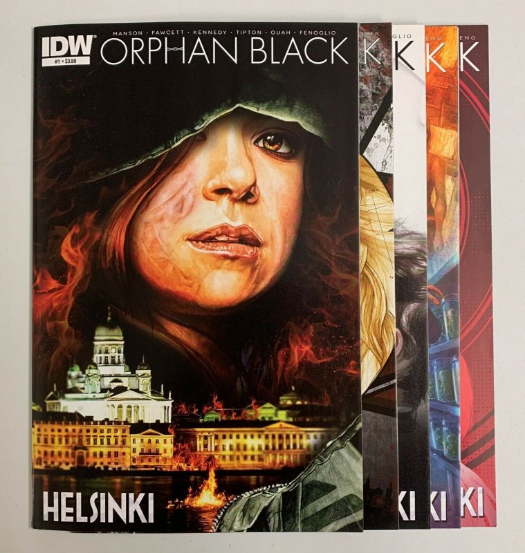 Orphan Black Helsinki #1-5 Set (IDW 2015) 1 2 3 4 5 Graeme Manson (9.0+)