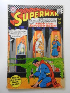 Superman #195 (1967) GD Condition