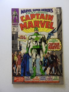 Marvel Super-Heroes #12 (1967) 1st appearance of Captain Marvel FN condition