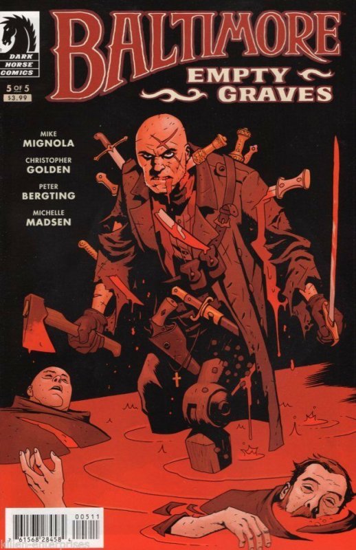 Baltimore Empty Graves #5 Comic Book 2016 - Dark Horse