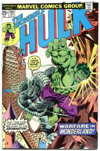 HULK #195, FN/VFN, Incredible, Bruce Banner, Abomination, 1968, more in store