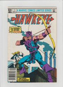 Hawkeye #1 (1983) VF-